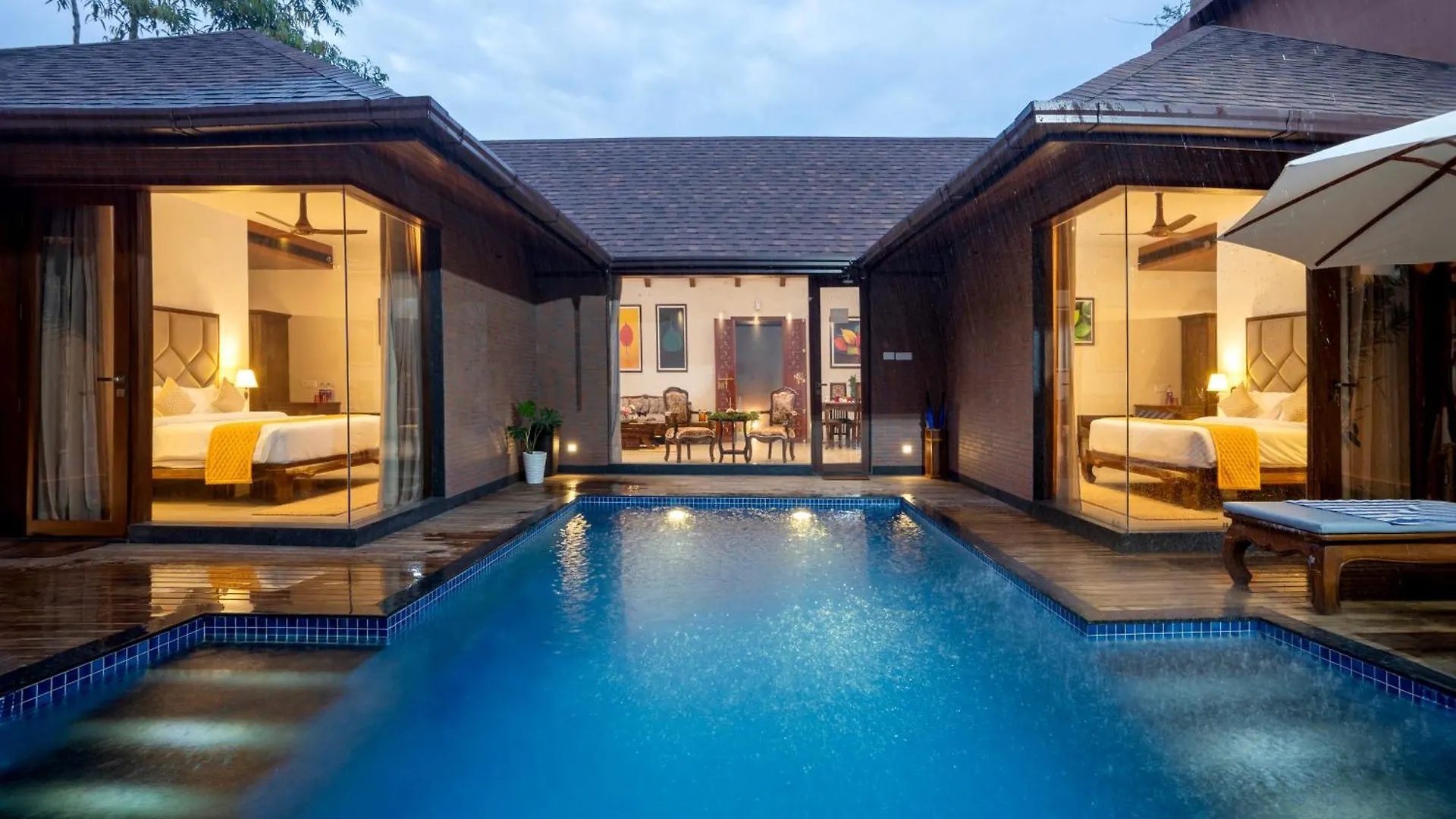 **** 度假村 乌代隐居度假酒店 Alappuzha 印度